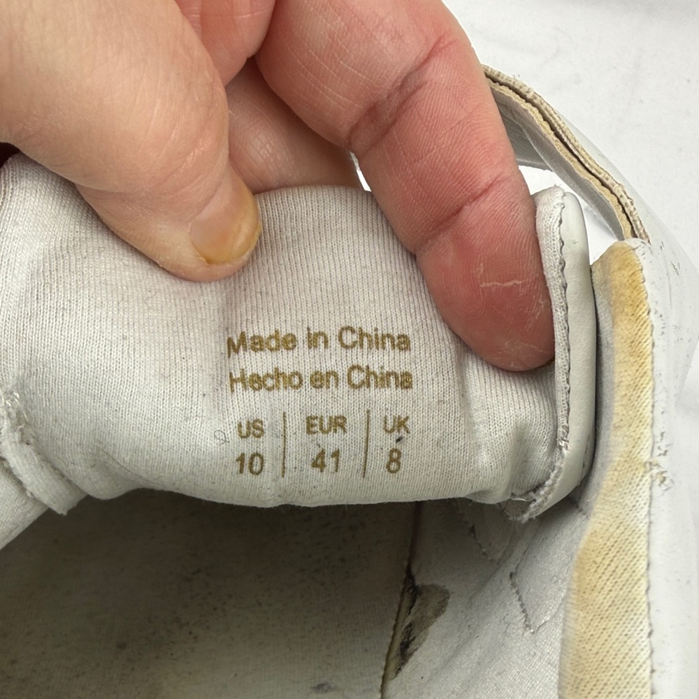 Aldo Gray Double-Strap Faux Leather Sneakers - Picture 6 of 6
